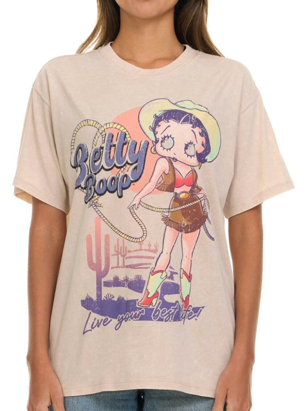 Vintage Style Retro Betty Boop T-shirt